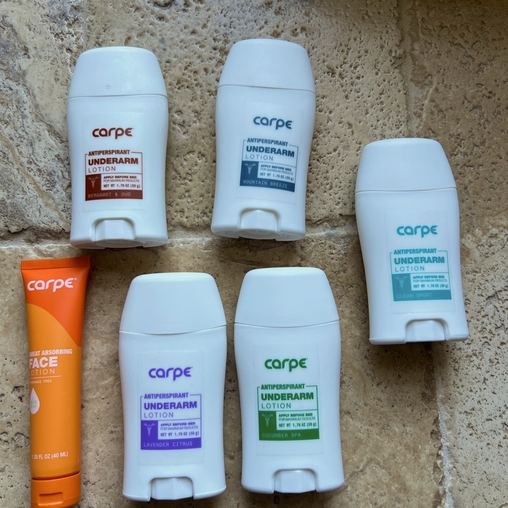 Carpe Antiperspirant Underarm Lotion Set